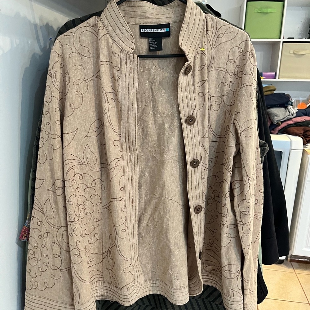 Requirements Large Linen Jacket - image 3